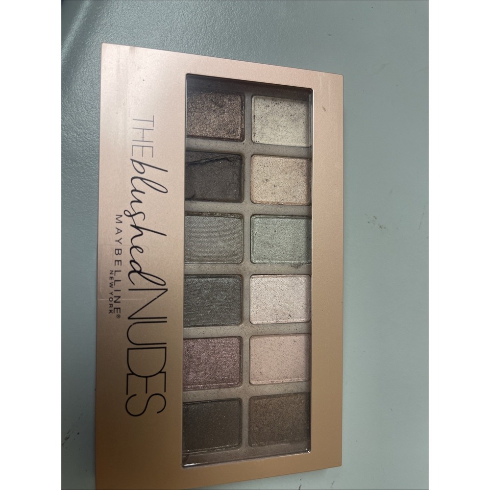 MAYBELLINE The Blushed Nudes Palette‎ in Nude - 12 Shades